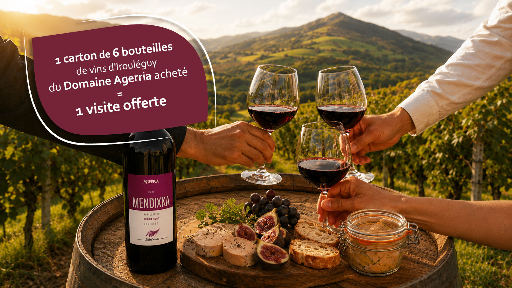 Irouléguy, Domaine Agerria au Pays Basque