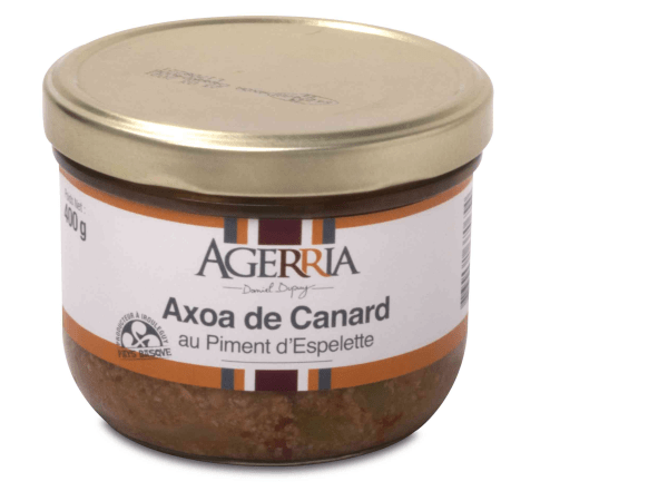 Axoa de canard au piment d'Espelette